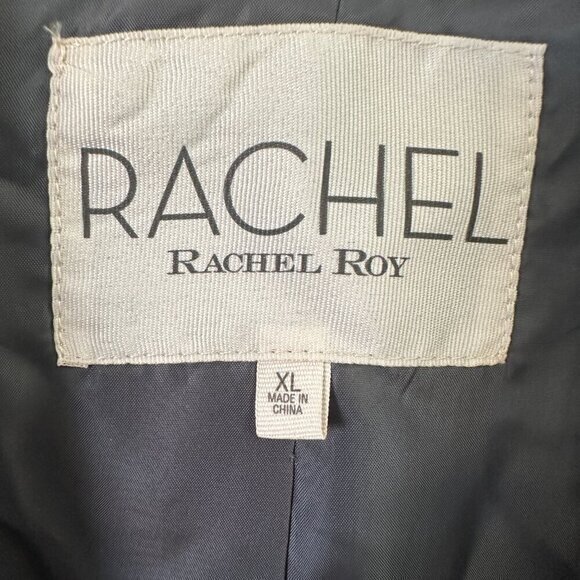 Rachel Roy Wool Blend Gray Coat   Size X-Large - Picture 2 of 7